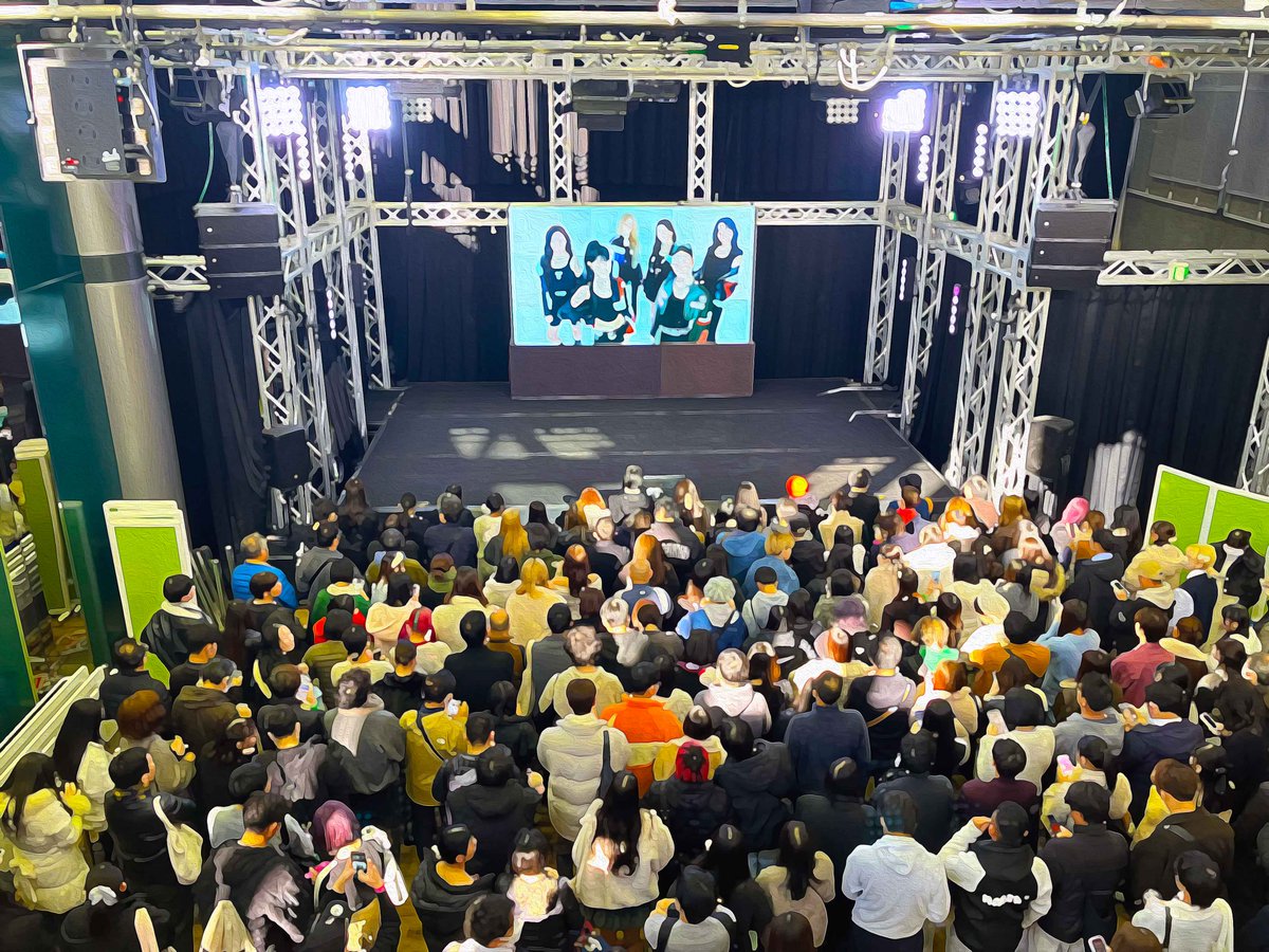 ちゃやまちプラザ ステージ 2025年12月6日（土） K-POP6人組ガールズ