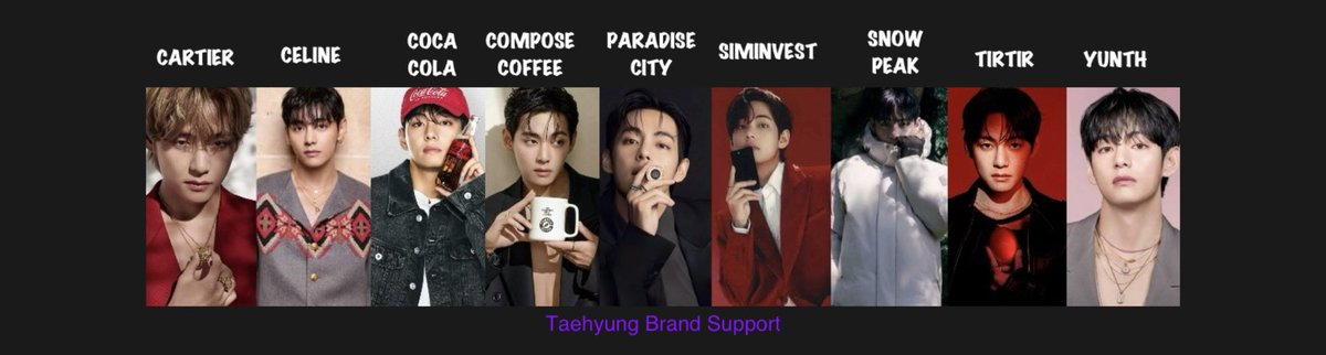 Taehyung Brand Support tweet media