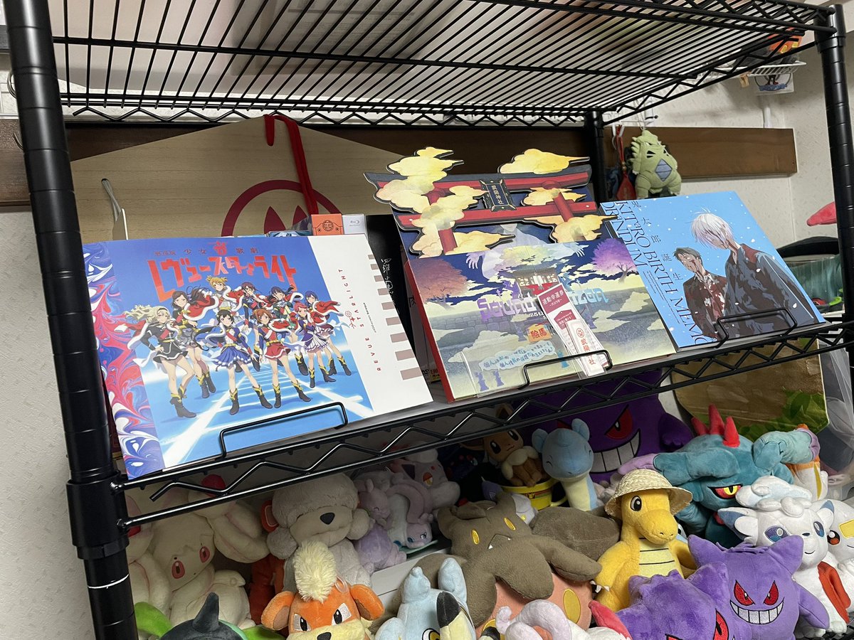 ブルーレイとDVDまとめた！！！前にディスプレイ置くの取り出すの