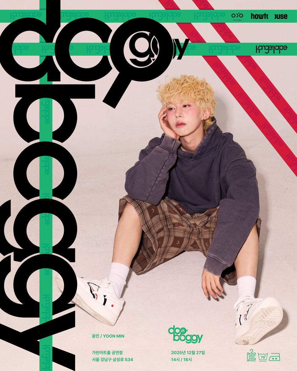 howtouse_x's tweet photo. ⓓⓞⓖⓖⓨ ⓑⓞⓖⓖⓨ 
- 𝙔𝙊𝙊𝙉 𝙈𝙄𝙉'𝙨 𝟭𝙨𝙩 𝘾𝙤𝙣𝙘𝙚𝙧𝙩

🗓 일시
· 1회차: 2025년 12월 27일(토) 14:00
· 2회차: 2025년 12월 27일(토) 18:00

📍 장소
가빈아트홀 공연장 (서울 강남구 삼성로 534)

🎫 티켓 오픈
12월 9일(화) 18:00(KST)
예매처: 인터파크 티켓

💸 티켓 가격
· 일반석 88,000원
· VIP 여행 패키지 600,000원

※ 기타 안내사항은 추후 안내 예정입니다.

#윤민 #YOONMIN
#doggy_boggy 
#howtouse #하우투유즈