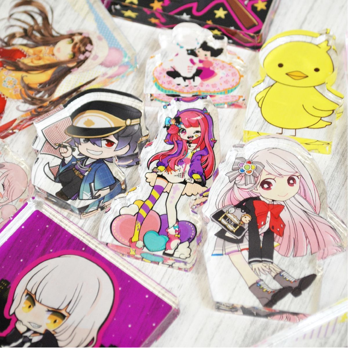 新商品予告🌱】 緑陽社でぷっくりかわいい厚めアクスタが作れるように