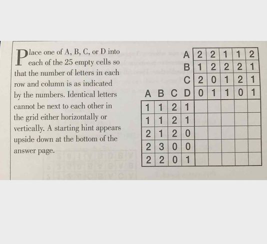 IrishMensa's tweet image. Good morning, it&apos;s time for  Saturday&apos;s challenge🙂- why not give it a go and let&apos;s see if you can beat us to it!  We&apos;ll post the solution tonight at 9pm.  #Mensa #IrishMensa