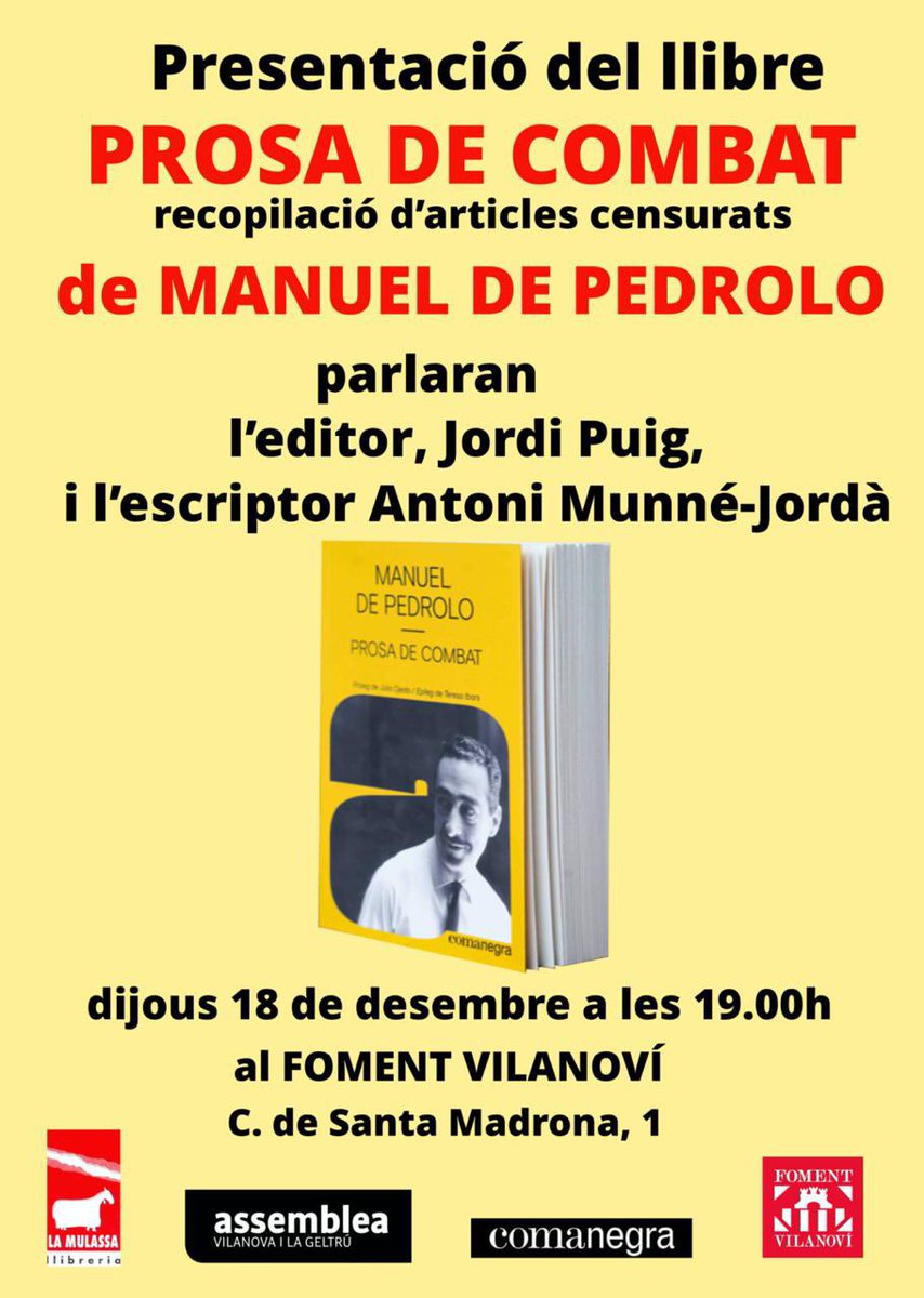 ANCVilanovaiLaGeltrú (@ancvilanovag) on Twitter photo 