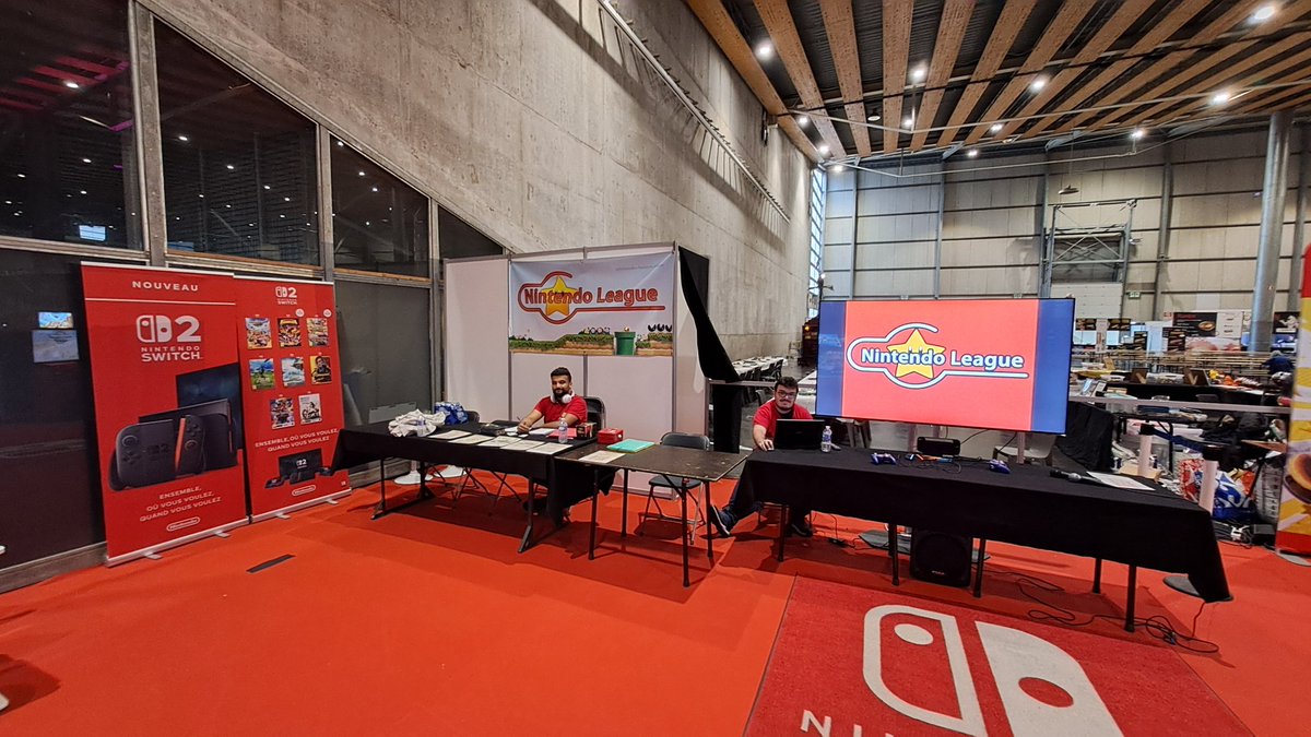 Nintendo_League's tweet photo. Et notre stand aussi ! https://t.co/DTMWRassSu