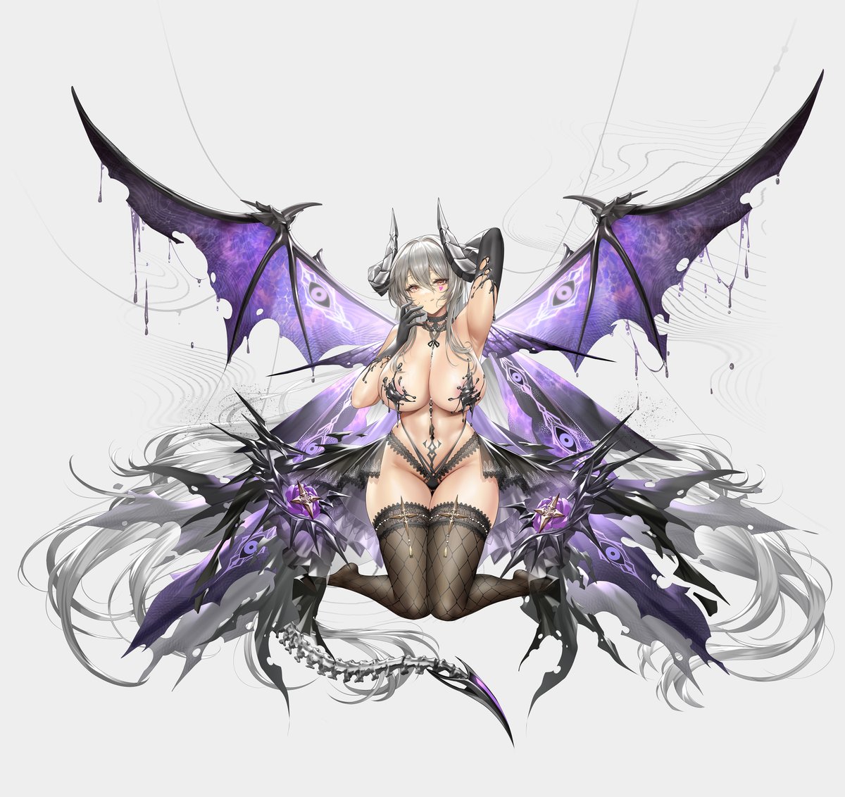 Ddot2018's tweet image. #エコカリプス  この前描いたリリスの魔女バージョンです