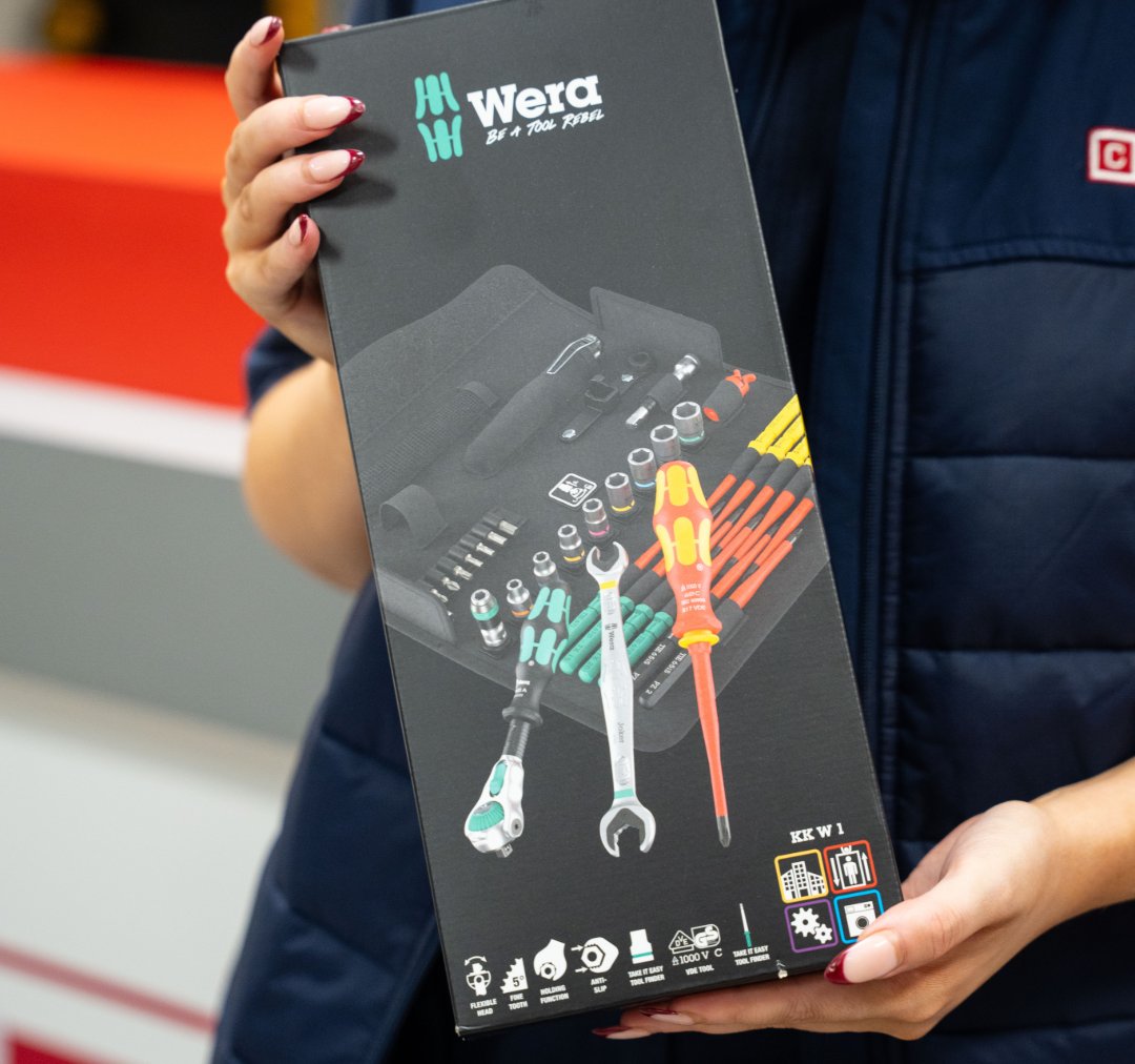cefonline's tweet image. Win this Wera bundle! ⏰

Follow @cefonline &amp;amp; @weratoolsuk, repost and tag three friends by 6/12/25 at 11:59 PM for your chance to win. Rules brnw.ch/21wY83X

Good luck! 

#CEFTheBigChristmasGiveaway #Competition #Wera #CEF
