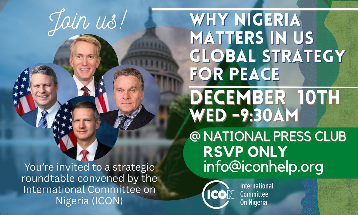 IconHelp1's tweet image. You are invited - National Press Club - December 10th by  9:15am ET - mailchi.mp/iconhelp/novem…