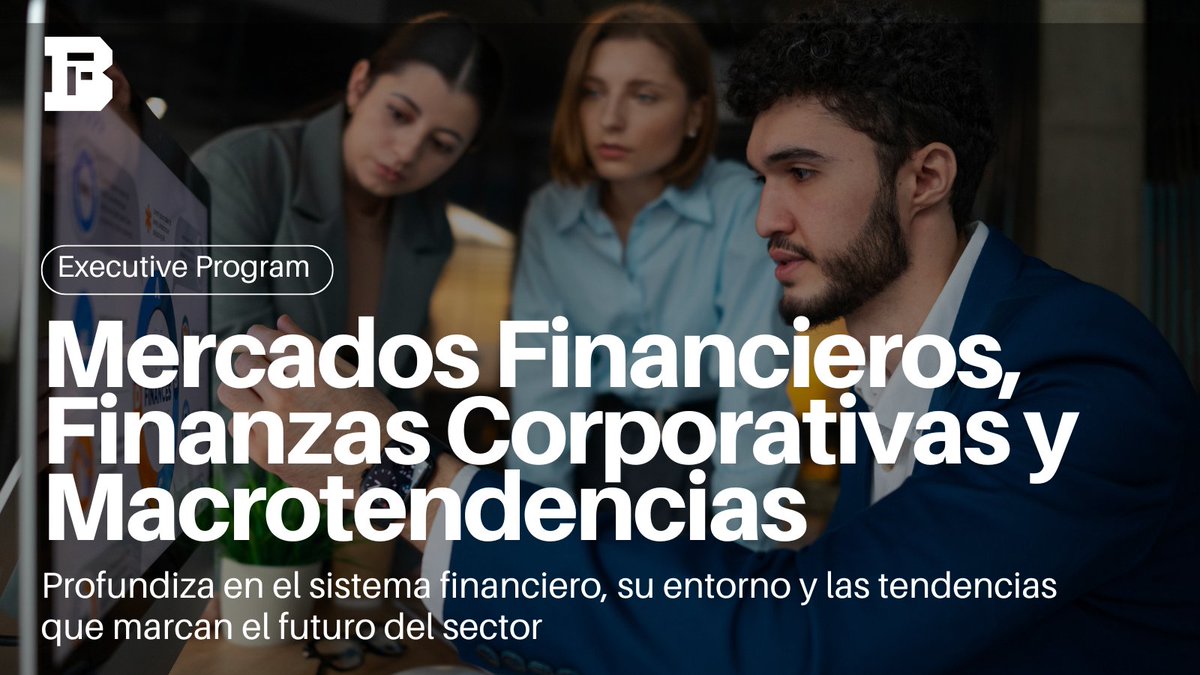 Entiende cómo funcionan los #mercados hoy y hacia dónde se dirigen.
Adquiere una base sólida en #finanzas y analiza las tendencias clave que están transformando el sector con este #executiveprogram

🔹Inicio enero 2026
👉 bit.ly/4mDqOn2

#befinance #mercadosfinancieros