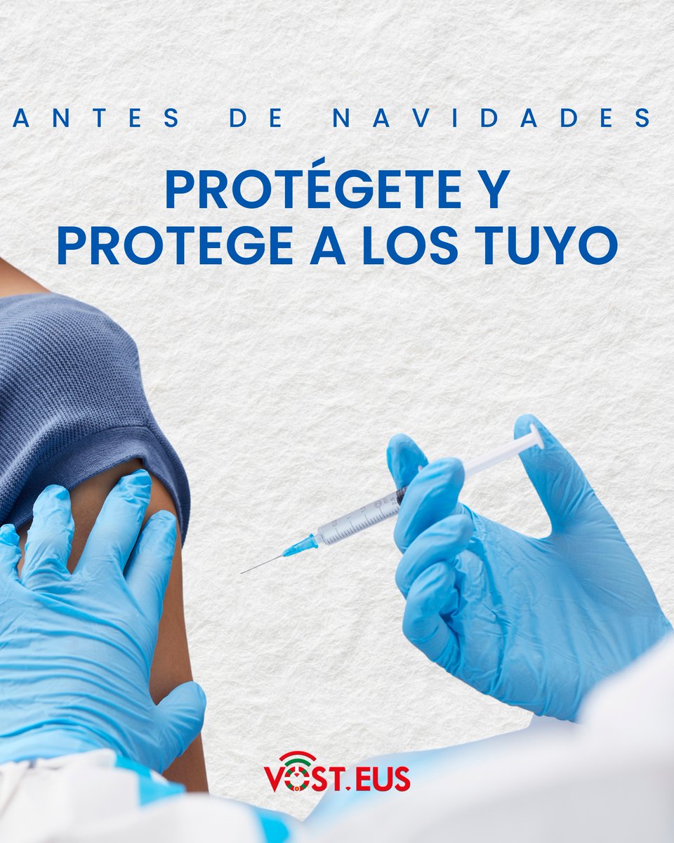 🎄💉¡Vacúnate antes de Navidad!

🛡️ Protege tu salud
🤝 Protege a tu familia
🎁 Regala tranquilidad estas fiestas

La gripe circula más en invierno…
✨ ¡La vacuna te ayuda a evitar contagios y disfrutar las fiestas al máximo! ✨
#Prevención #Vacúnate #Salud #NavidadSegura #Gripe