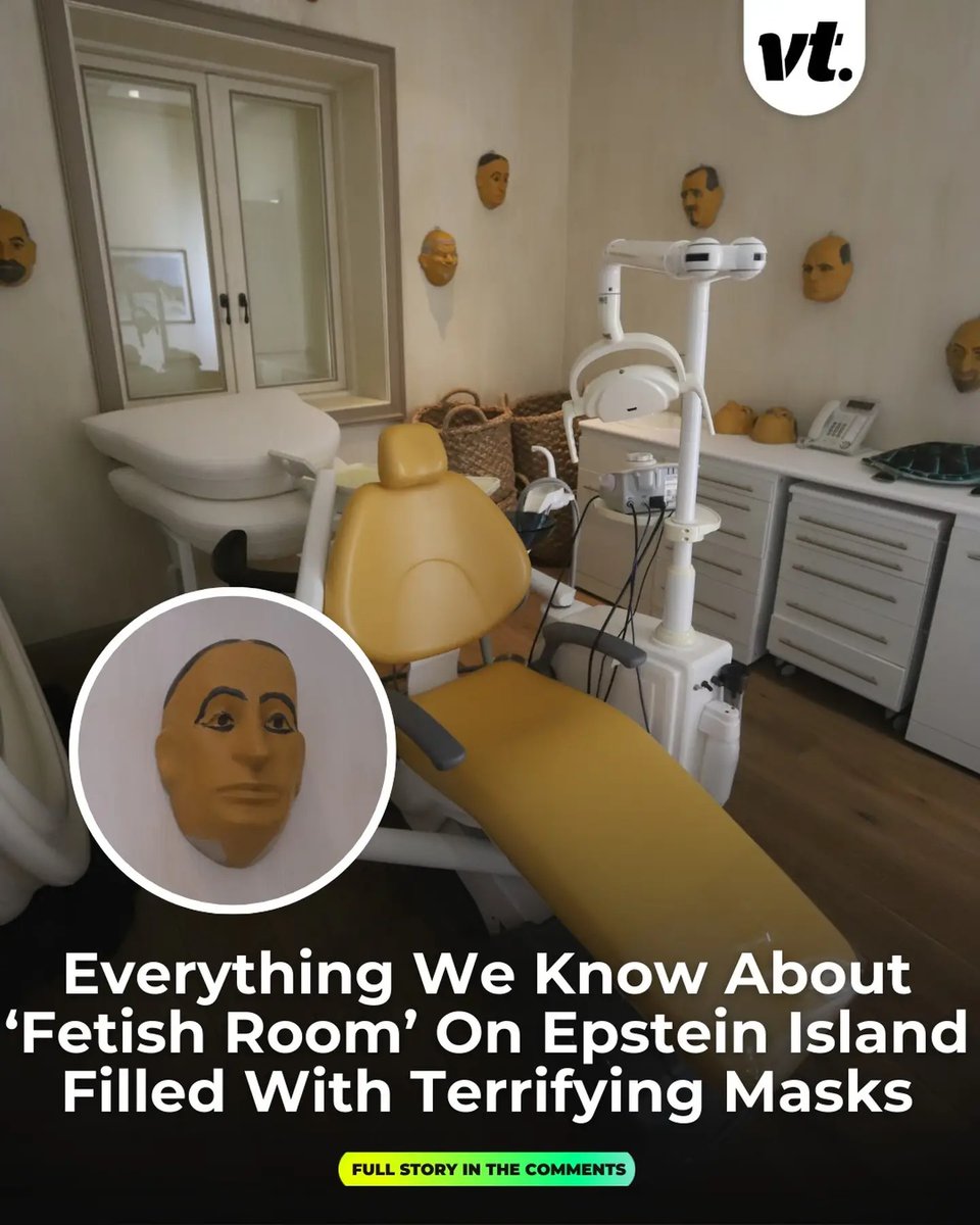 StableVices's tweet photo. @kennyhotz I just spit out my drink and I'm nkt drinking a drink. Look who's on the Epstein mask wall. Do your thing... https://t.co/TERsAlc0xj