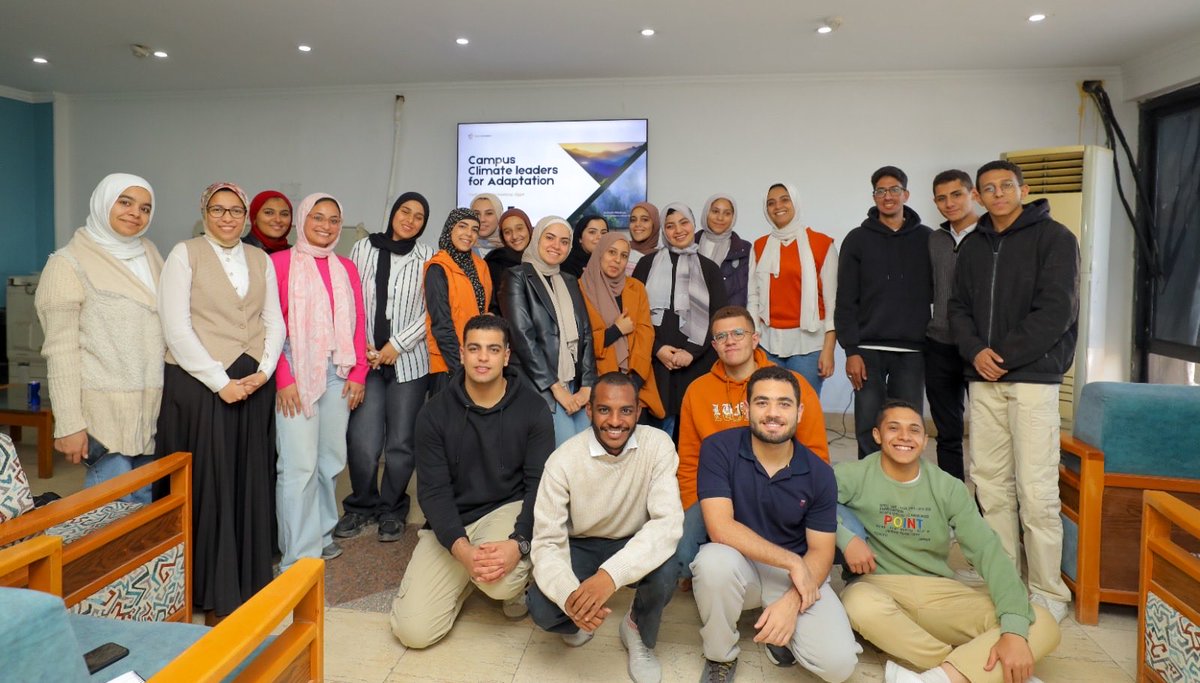 ylefoundation's tweet image. Historic day for YLE 🇪🇬
In 13 hours, we joined 3 events:
🔹 OECPR closing at UNEP HQ in Nairobi
🔹 Mediterranean Barcelona Summit (COP Blau) closing session
🔹 Hands-on climate adaptation training for 25 Egyptian youth with GCA &amp;amp; Engineers Syndicate
From global negotiation halls…