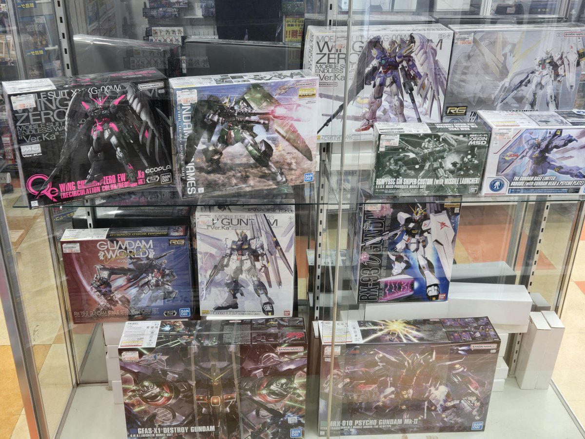 🌈✨販売情報✨🌈／／ ＼＼🉐中古ガンプラ値下げしました
