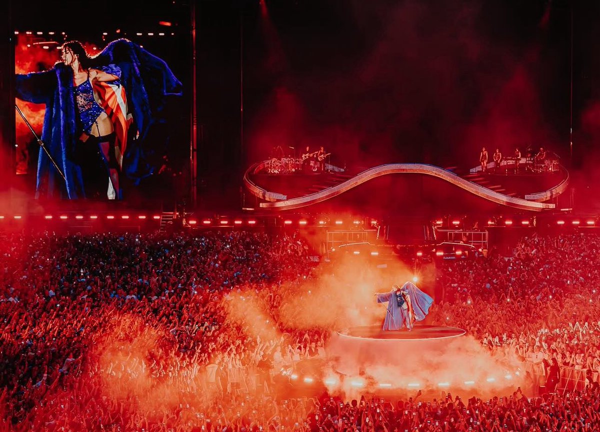 PopCrave's tweet image. Dua Lipa has concluded her ‘Radical Optimism’ tour.

The tour visited both arenas and stadiums and became the highest-grossing of her career.
