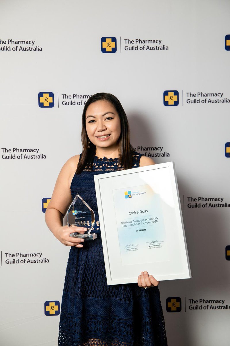 SteveEdgoMLA's tweet photo. The #PharmacyGuild of Australia - NT Branch recently hosted their Annual Dinner celebrating excellence in pharmacy and connecting with our amazing community.
Congratulations to all the Award Winners and Finalists! https://t.co/c38nOE4Y6u