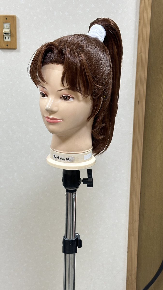 忍たま 乱太郎 山田 利吉 風ウィッグセットをさせて頂きました✨ 前髪