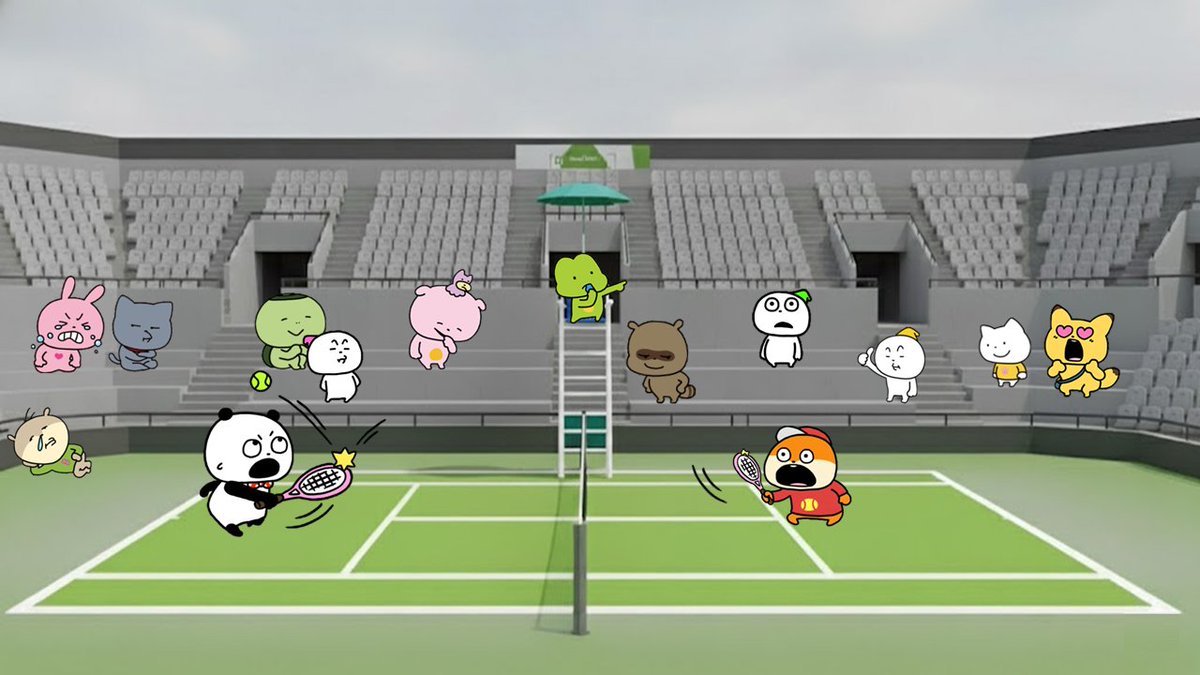 なんとなく作ってみた。
#にしむらゆうじ
#にしむらゆうじオールスターズ
#テニス