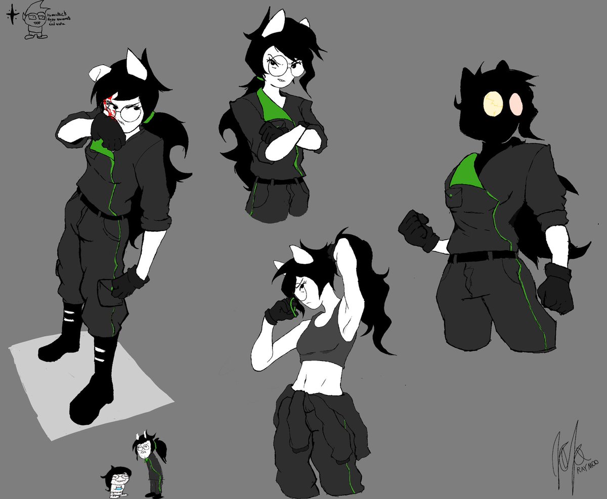 I’m posting them on this account. Here’s a few more #homestuck #homestuckfanart