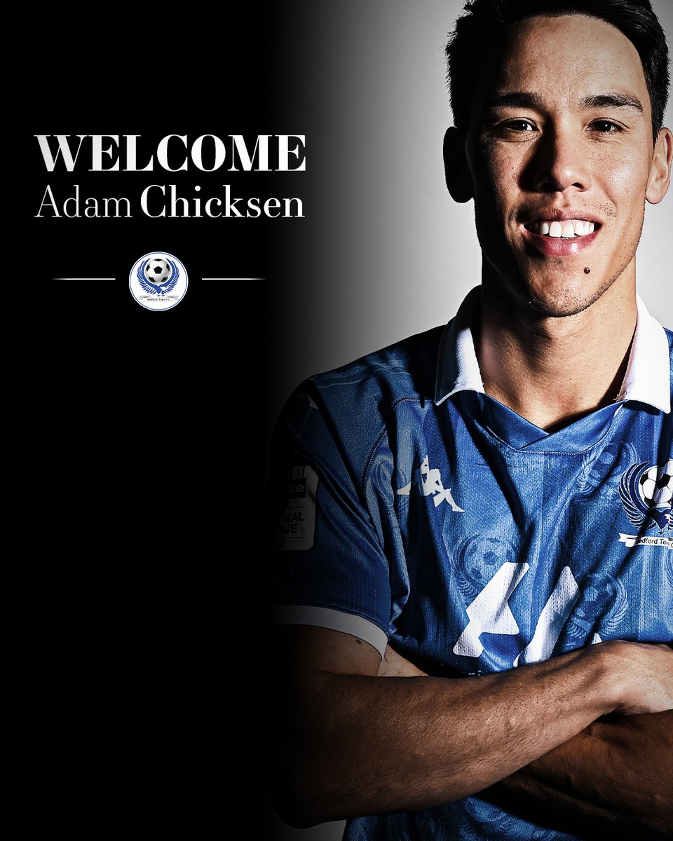 Eagles land Chicksen signature ✍🏼

Bedford Town Football Club are pleased to welcome experienced defender Adam Chicksen to The Eyrie 👏🏼

The left-back has over 200 EFL appearances and has signed for the club ready for today’s trip to Scarborough Athletic 🙌🏼

🔗 Full story at