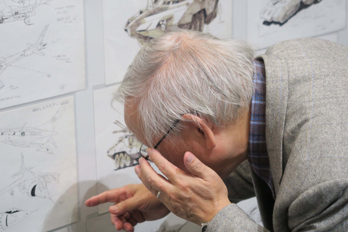 「描く人、安彦良和」展は前期、後期で一部展示作品が変わります。出品作品につきましては、当館HPにて確認できます。お気に入りの作品が展示されているかご確認の上、来館ください。皆様をお待ちしております！