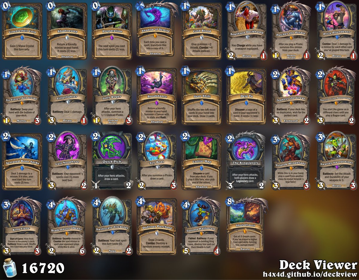 燁魔 HS Wild/Standard Deck tweet media