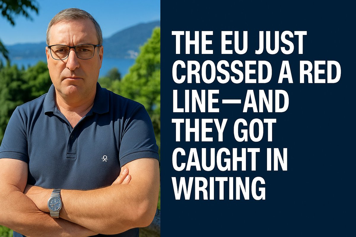 <a href="/remarks/">Remarks</a> THE EU JUST CROSSED A RED LINE — AND THEY GOT CAUGHT IN WRITING

The European Commission didn’t just “pressure” Elon Musk.
They sent him a formal letter demanding censorship of Donald Trump during a U.S. presidential election.
Read that again.

A foreign government tried to