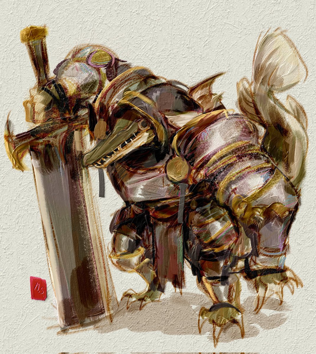 Alligator Gar Warrior