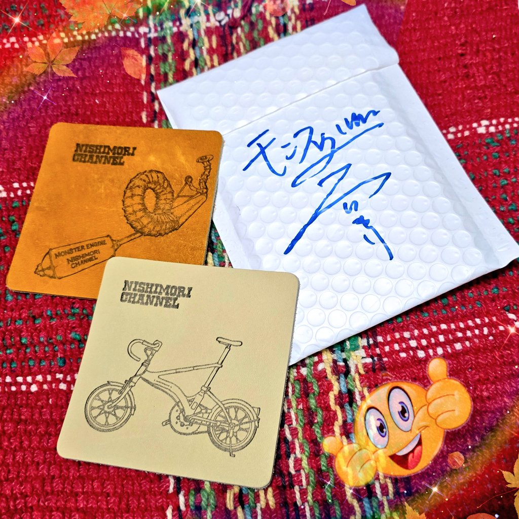 👨‍🏭モンスターエンジン西森さん作 通販即完! 革製コースター