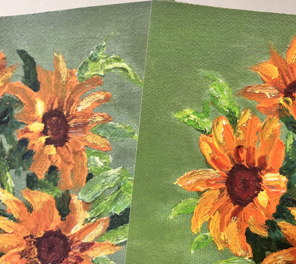 프로 미룬이 콘서트 짐 이제 정리중인데
서울콘 부산콘 해바라기 화질차이 뭐다요?ㅋㅋㅋㅋ
좌 화질깨져서 픽셀보이는 서울콘
우 입체감만 주면 찐 유화라 믿을 부산콘