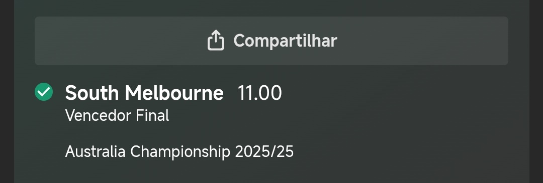 AustraliaTipss's tweet photo. A história foi escrita.

Batemos na trave com Heidelberg na Copa da Austrália, mas buscamos na Série B. A odd chegou bater 11 ainda. Campanha invicta do maior time da várzea ✅🇦🇺

Obrigado a quem confiou! https://t.co/yZm18okEsp