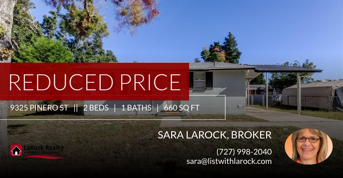 CountonLaRock's tweet photo. 📍 Price Improved 📍 This Just Reduced Price Will Definitely Attract Attention at 9325 Pinero St in Spring Hill This HOME May Not Last Long - Don't Think too Hard About It! Just Message Me Here or Call/Text Me at (727) 998-2040 for... https://t.co/w4glupLPiI https://t.co/hq5ND81NJo