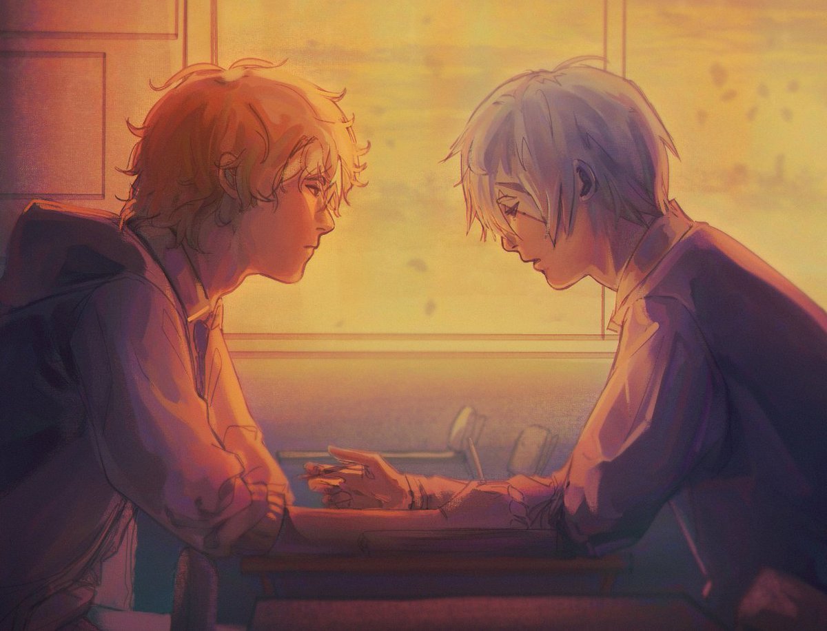 mewoscrabbles's tweet photo. akitoya studying except all akito is studying is his partners stupid face
#prsk_FA #akitoya https://t.co/X62JDVCDhj