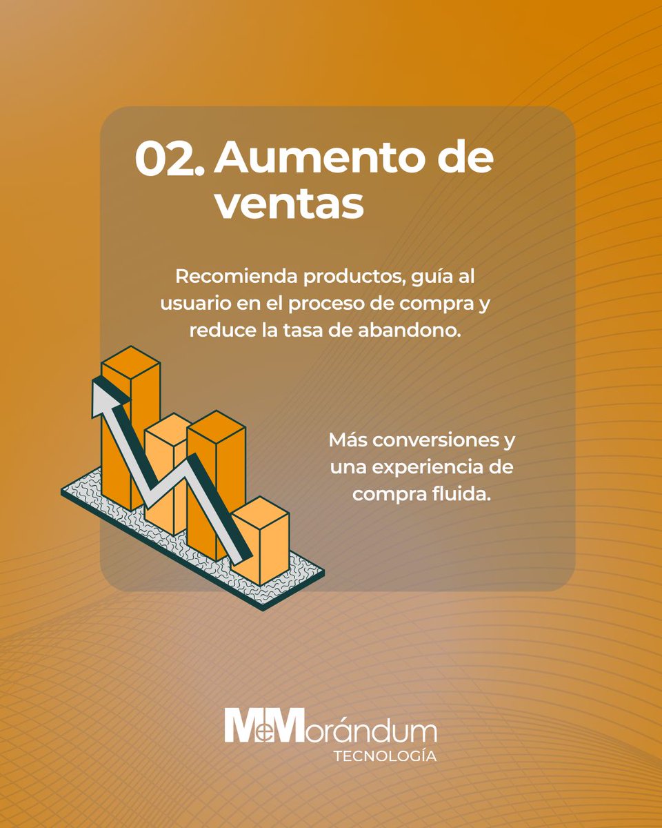 memorandum_es's tweet photo. Los chatbots se han convertido en una herramienta clave para cualquier negocio 🚀🤖

Atienden a tus clientes a cualquier  hora, resuelven dudas al instante, automatizan tareas repetitivas y mejoran la experiencia del usuario sin aumentar tu equipo 📈💬

#Chatbot #Memorandum https://t.co/rk5Ijej4D3