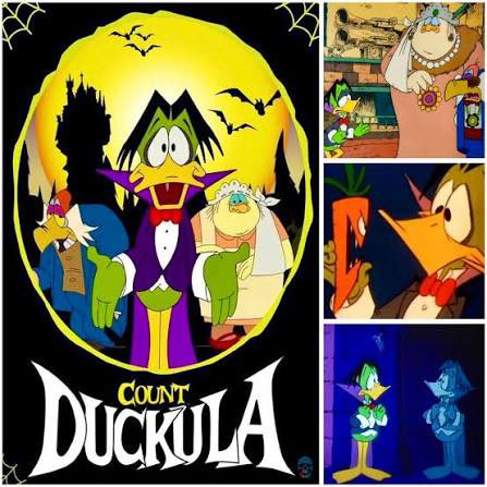 HarryHaris48861's tweet photo. Count Duckula is a cartoon that debuted in 1988 about a vegetarian vampire duck and his butler and nanny getting into misadventures while traveling the world. #CountDuckula #SaturdayMorningCartoons #SaturdayMorning #Saturday #cartoons #cartoon #tv ๐บ #morning https://t.co/ulsQPv3H03