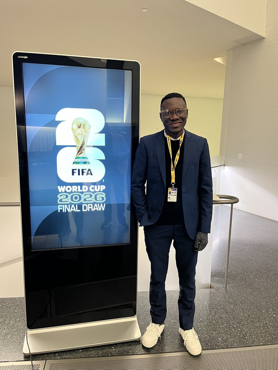 Very, very good last few days covering the 2026 World Cup draw 😇
