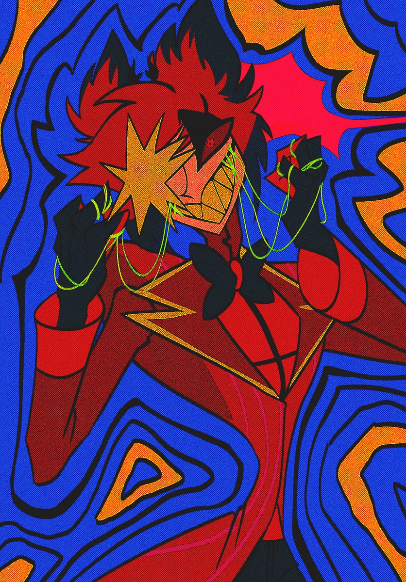 dumpling0730's tweet photo. #HazbinHotelAlastor https://t.co/I1U7AbrRbZ