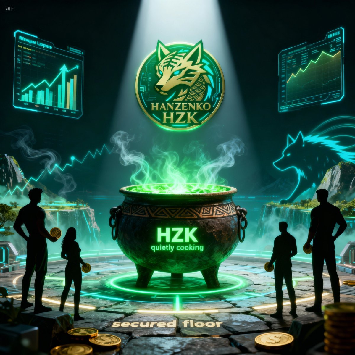 Hanzenko $HZK is quietly cooking in the background  just the way real projects move.
Strong holders, solid core team, and a secured floor…
Now is the moment to accumulate, not hesitate.

Buy more, hold your bag with conviction.🔥
A major update is on the horizon, and only those