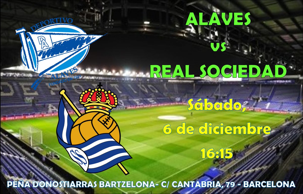 Os esperamos a Donostiarras y Babazorros en 
C/Cantabria 79