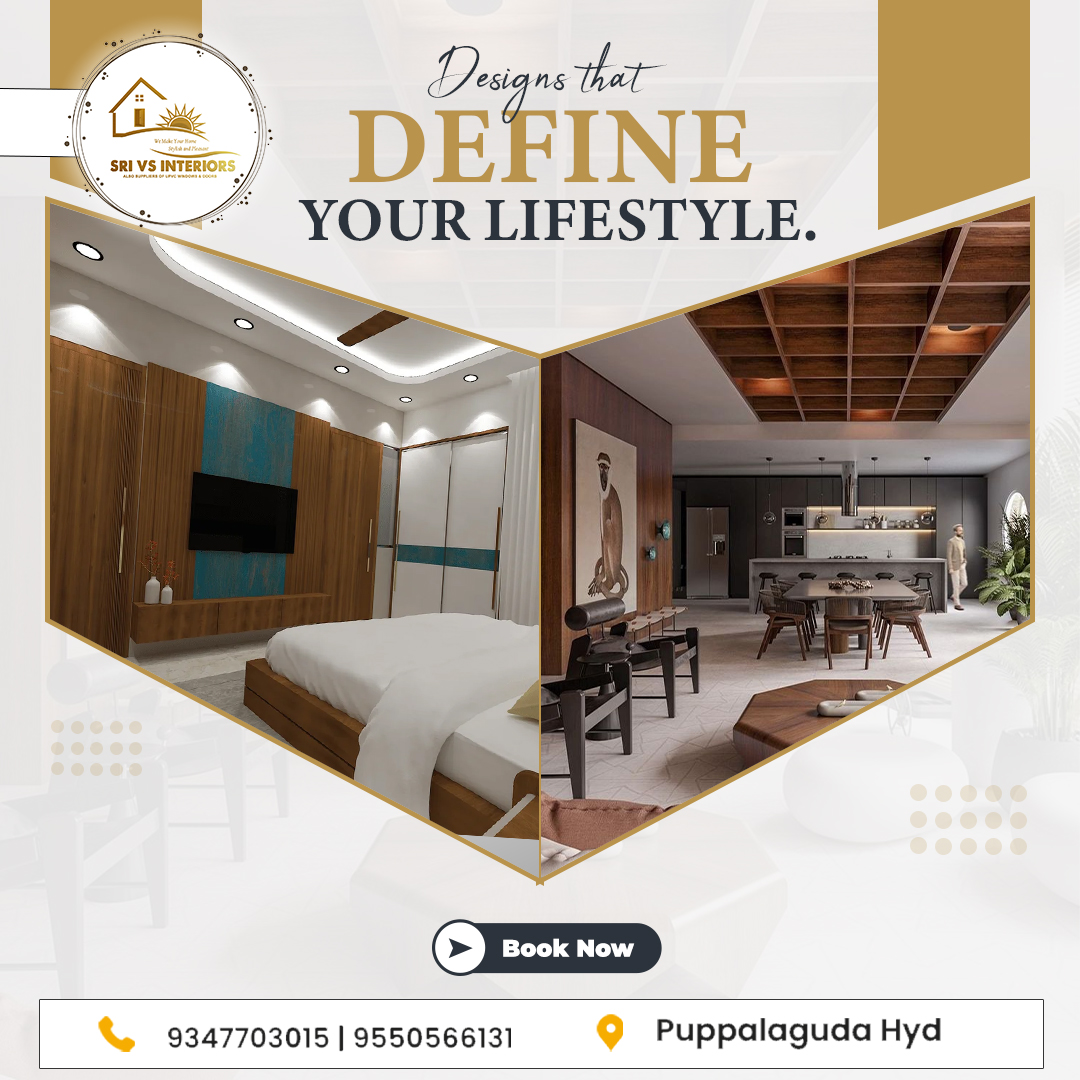 interiors_vs's tweet image. Discover interior designs that beautifully define your lifestyle with elegance and functionality

From luxurious bedroom concepts to modern living and kitchen aesthetics, we bring creativity &amp;amp; comfort

#SriVSInteriors #LuxuryInteriors #HomeDesign  #ModernHome #BestInteriors #HYD