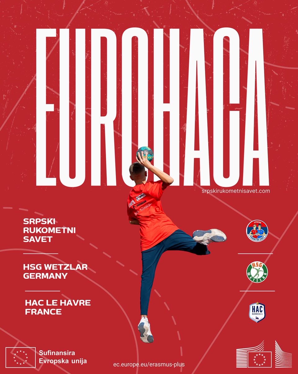 EuroHaCa zvanično počinje!

Srpski rukometni savet pokreće novi rukometni projekat — karavani, konkursi, turniri, saradnja sa Nemačkom i Francuskom i snažna podrška TV Arena Sport.

Rukomet se vraća deci. 

Krećemo! 🤾‍♂️🤾‍♀️

srpskirukometnisavet.com/post/po%C4%8Di…

#EuroHaCa #rukomet