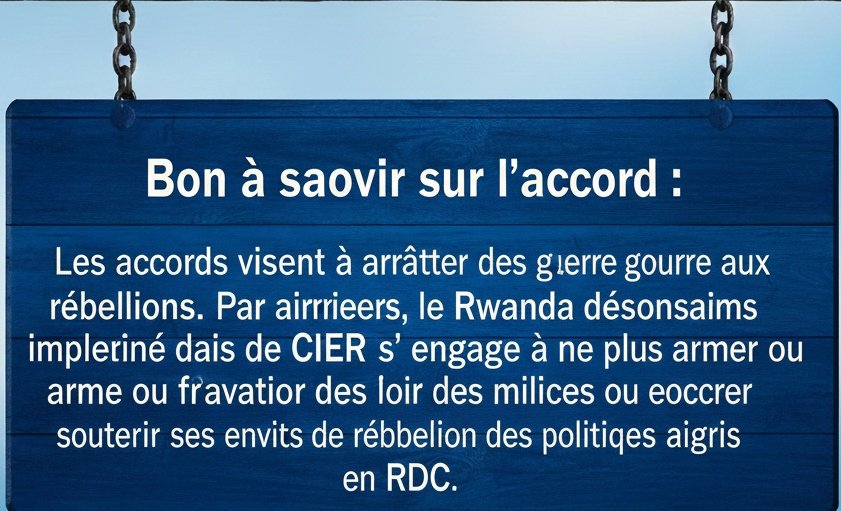 2/2. Bon à savoir sur l'Accord de Washington 

Les accords signés visent à arrêter la guerre en coupant l'argent des groupes armés car plus de trafic illicite ses minerais = mort des milices qui violent, pillent pour terroriser.
#AccordsDeWashington 
#accordswashington 
#RDC_USA