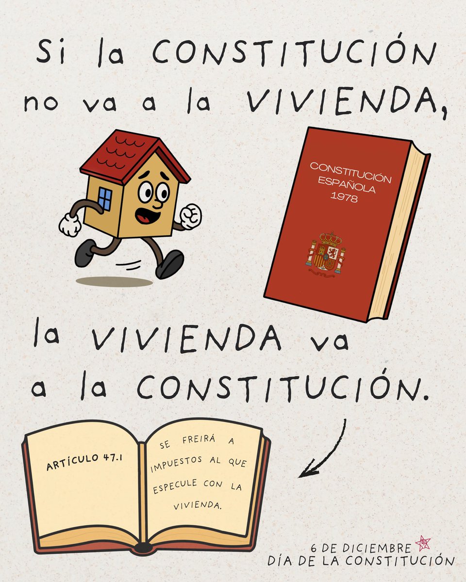 Una constitución que proteja nuestros derechos 🏠🔑‼️

#DiaDeLaConstitucion