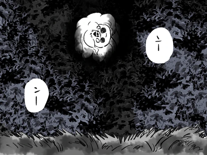 ちょっとこわい森のおばけシリーズ。 