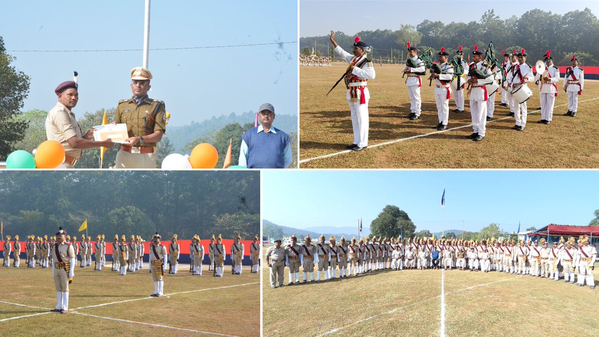 spkandhamala's tweet photo. 63rd #HomeGuardRaisingDay was celebrated by Kandhamal Police at RO Ground, Phulbani, Kandhamal.
Honouring the discipline, dedication and supportive service of our Home Guards personnel.
#KandhamalPolice expresses appreciation for their unwavering commitment to maintaining public safety and supporting policing efforts. @DGPOdisha @odisha_police @igpsr