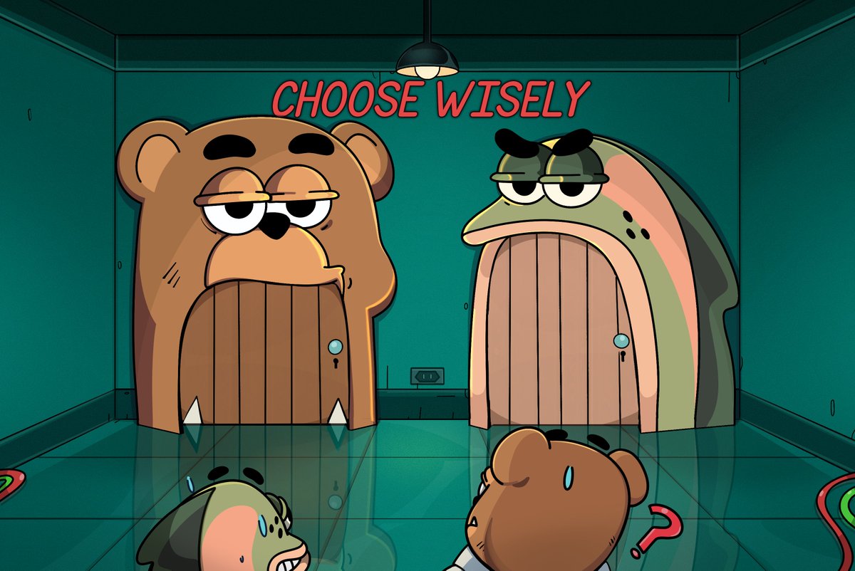 Theory on <a href="/bears_salmon/">Bears and Salmon</a>  choices

We are going to talk about game theory.

First example: mathematician Albert Tucker's prisoner's dilemma theorem:
Tucker assumes two prisoners held in separate cells who cannot communicate 

#bearsandsalmonsupport #TeamBear #TeamSalmon