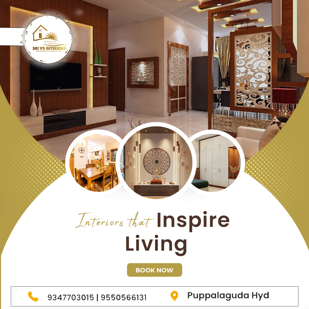 interiors_vs's tweet image. Experience the perfect blend of style, comfort, and functionality with Sri VS Interiors. 

From elegant living rooms and serene pooja spaces to modern dining areas and customized storage solutions 

#SriVSInteriors #InteriorDesign #HomeInteriors #ModernDesigns #Manikonda #HYD