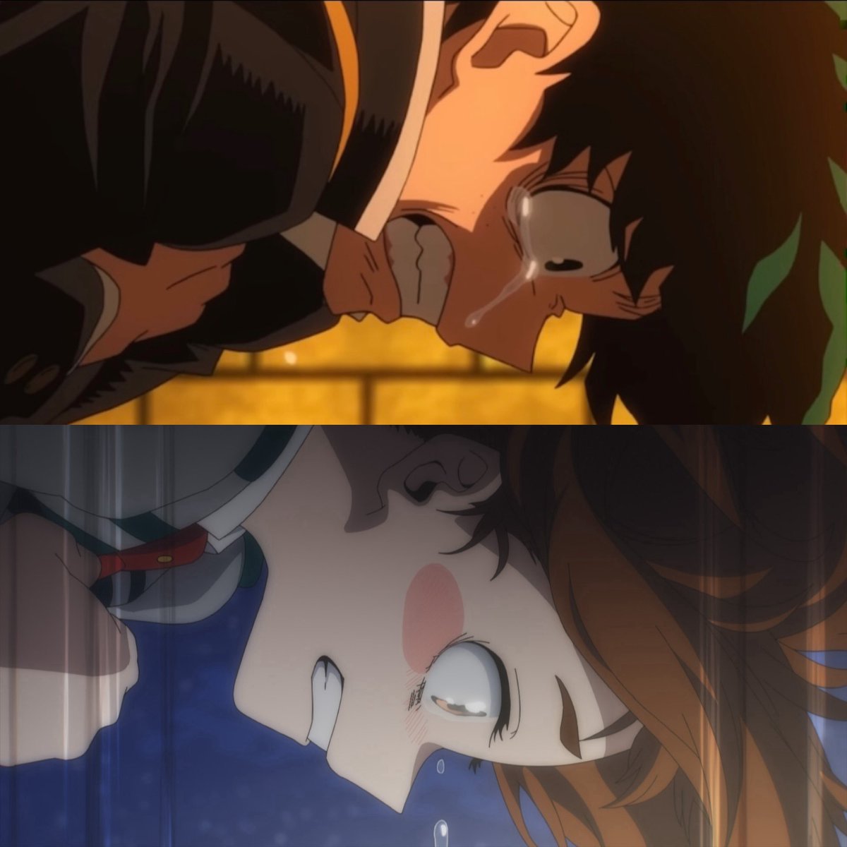 このシーンって「君はヒーローになれる！」の"セルフオマージュ"だ！！！！！#ヒロアカ #heroaca_a