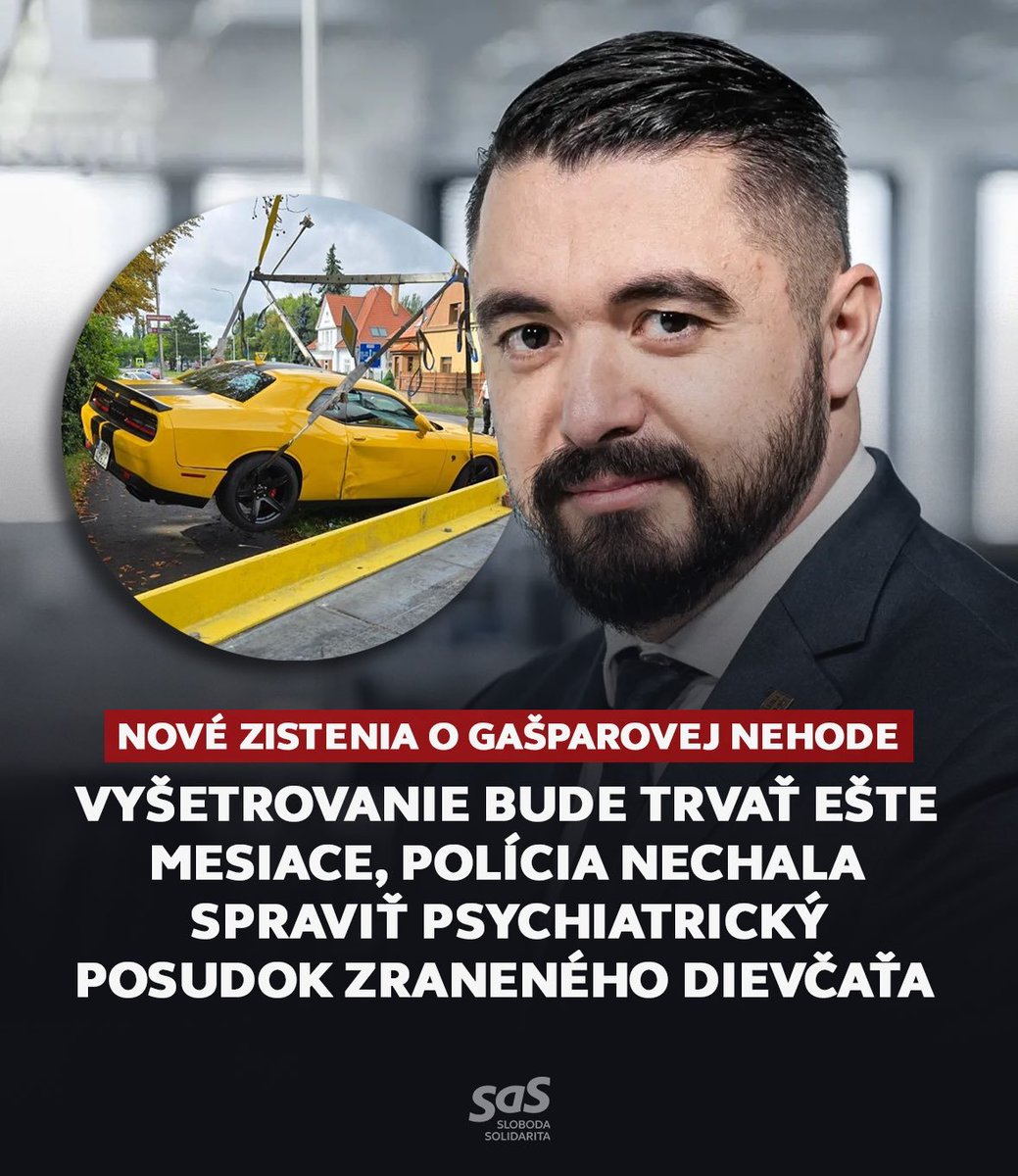 PaloMacko's tweet photo. Nebezpečná rodina Gašparovcov šikanuje maloleté dievča len preto, že malo smolu a bolo obeťou dopravnej nehody, v ktorej bol účastníkom rozmazlený vidličkový útočník šoférujúci v šľapkách.  Inými slovami - Gašparovci nás ohrozujú a obťažujú  za naše peniaze, z ktorých si oni luxusne žijú.