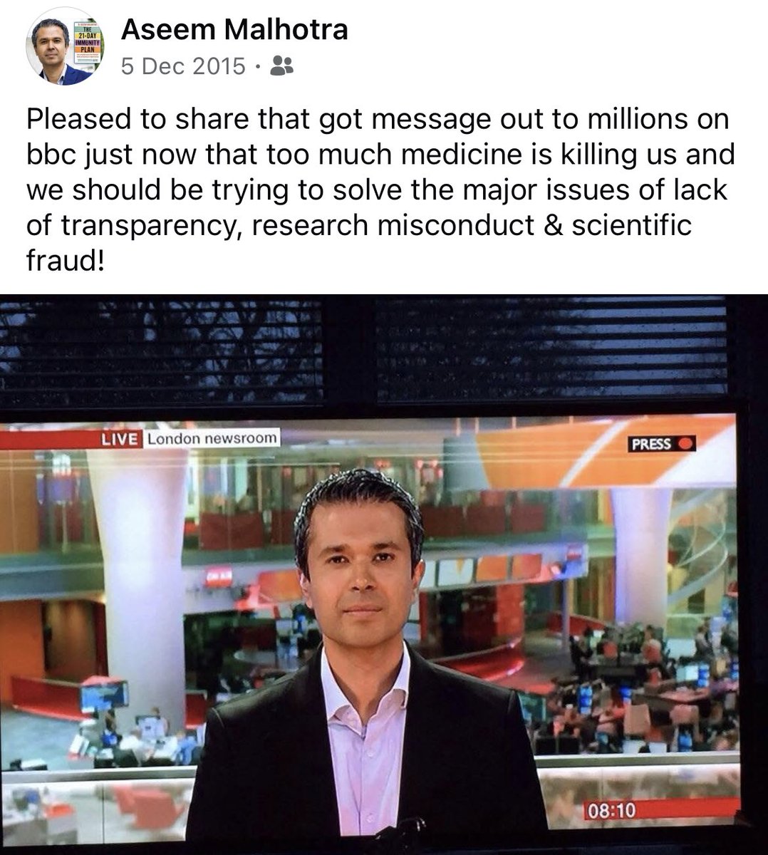 Dr Aseem Malhotra tweet media