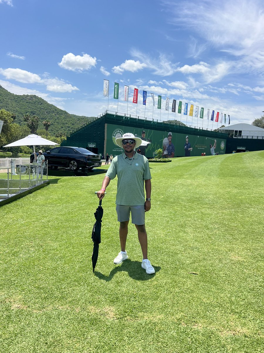 Enjoying the second best event hosted at Sun City of all time.

🏌🏾‍♂️

#NedbankGolfChallenge
