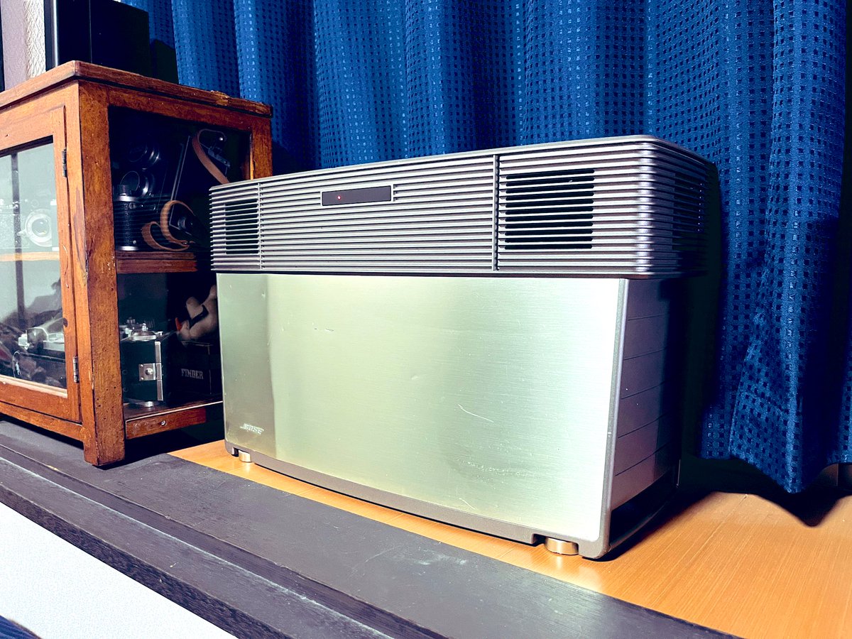 寝室でCDとカセットを聴く用にラジカセを購入しました！ 30年前に25万